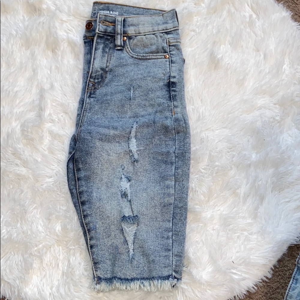 high rise capris